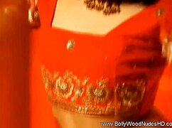 my indian lover prepares her body with glamour dancing striptease and clothes ripping