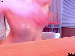 Korean Babe Gives Bj In Fishnets On Webcam.