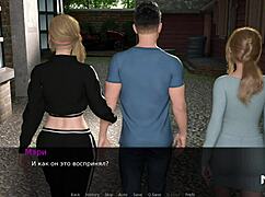 maid teases with her breasts in anime hentai episode