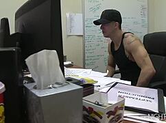 I, the hot babe, fucked that huge cocked guy so good.