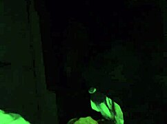 I gave monster head to that masked snowbunny, slurping and gagging on her bbc deepthroat