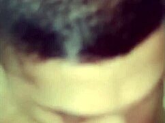 Indian gay man intensely sucks cock with passion and hunger