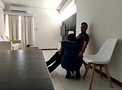 Passionate Sucking In Star Room