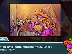 star channel 34 part 69 features a hot redhead in an intriguing game scene