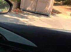 Brunette babe abbie maley flashes small tits in pov public sex on tennis court with cumshot 😍