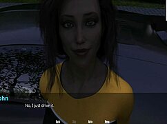 hey, jamie is leveling up her deepthroat skills in this anime college game scene with a big ass brunette