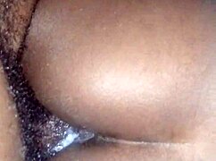 Wet ass gets creampie filling in intense action