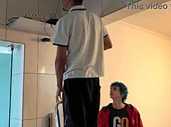 i called them to fix the internet and ended up fucking both in a threesome