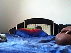 Ebony beauty with a massive big ass gets intensely drilled in her tight hole while riding hard on a thick cock.