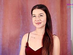 Naked Pornstar Jolie Shows Off Her Ass In Detailed Scenes