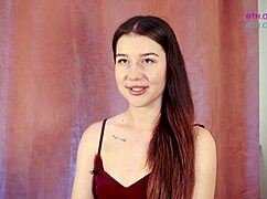 Naked Pornstar Jolie Shows Off Her Ass In Detailed Scenes