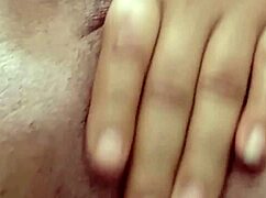 Shaving my pussy smooth for lover's penis
