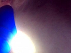 First Large Anal Insertion with Huge Toys