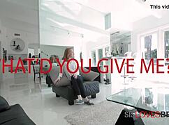 The poor stepsister can't say no to her stepbrother's advances.