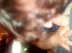 This milf gives amazing birthday blowjob, swallowing cum from huge cock