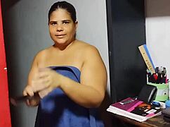 cheating wife loves getting fucked with monster cock while husband works