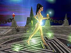 Asian mother-in-law in 3D anime hentai sex!