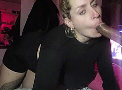 I Choked on My Neighbor's Cock in Four Positions, Feeling So Intense