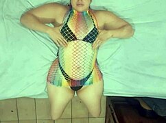 Huge Booty Brunette Girlfriend Bent Over For Rough Doggy POV