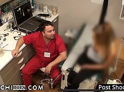 maria santos gets vibrator orgasms from doctor tampa 😏