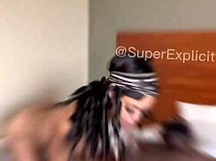 Is Prada31 riding that big dick like a pro in the hotel?