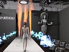 fallout 4 sporty fashion on fire? so sexy.