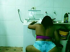 I cleaned as the maid and showed my boss a nice video