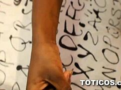 Watch This 19-Year-Old Sexy Black Chick With Big Ass Titties Get Fucked Hard!