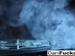 Hot gothic vampire dani daniels fucks herself until cumming