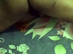 a hot couple enjoys romantic sex on valentine's day in homemade video