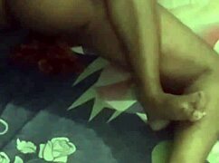 a hot couple enjoys romantic sex on valentine's day in homemade video