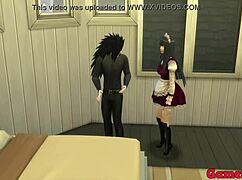 Madara Seduces Shy Hinata At The Wedding Party, Fucking Her Hard And Asking For Anal Like A Whore!