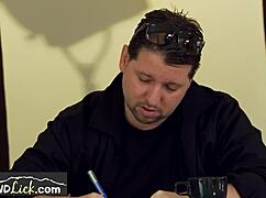 Oral Loving Lesbians Wrestle Before 69ing