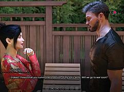 Atlas fucks Ling Guo in 69, handjob, and reverse cowgirl