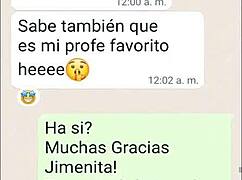 The college girl says, Please, I'll do anything to improve my grade. Part 2.