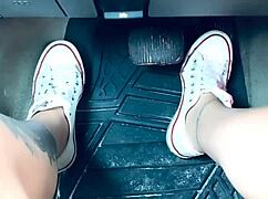 Fetish Feet Pedal PUMPING and MASTURBATING Session!