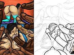 Latin Milf Sucks Huge Black Dicks