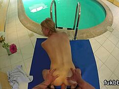 foxy nympho teases with masturbation and oral in pov