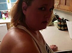 I caught my step-son and gave him a blowjob