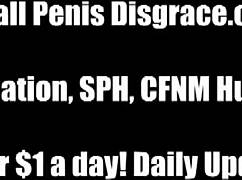 Do all girls laugh at your tiny penis in femdom humiliation pov