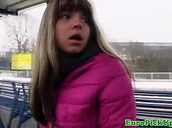 i watch the girl next door swallow cum in public blowjob