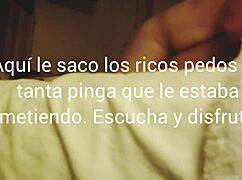 Making my peruvian whore squeal until she farts