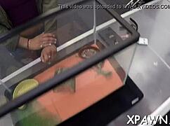 that playful whore amateur groans while sucking cock in the contest