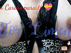 Peruvian Babe Receives Oiled Dildo Gift For Love Day In Bath