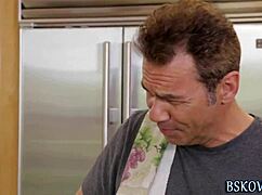 The pornstar says, 'I'm diving into that teen 18+ pussy now.' She starts fingering and licking eagerly.