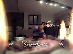 Licking Slowly Till She Squirts Inside His Mouth With Fingering And Oral