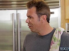 The pornstar says, 'I'm diving into that teen 18+ pussy now.' She starts fingering and licking eagerly.