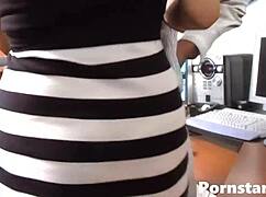 Hot Girl Leah Lexington In Amazing Interracial Action