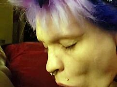 Lyrik Allure's Sloppy Blowjob Leads To Double Penetration POV