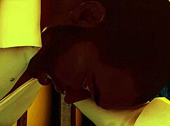 WBP341 Stepdaughter Part 1 gets double penetrated in rough interracial threesome. Blonde takes it deep.